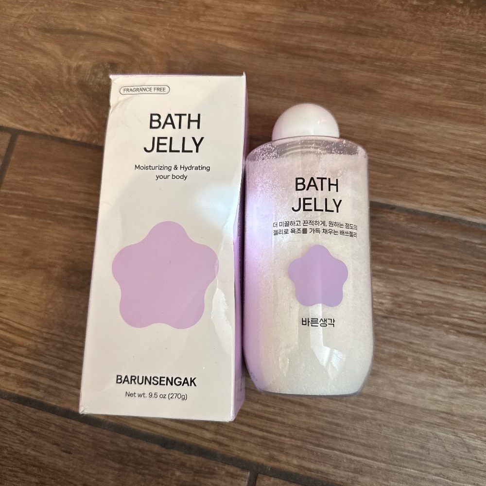 Bath jelly
